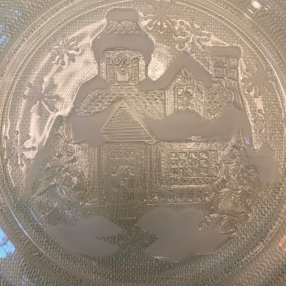 Arcoroc I Set of 8 I Winter Wonderland I Welcome Home I Glass Dessert Plates - Picture 13 of 16